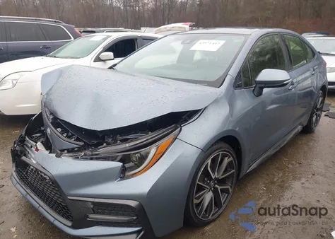 2021 Toyota Corolla Se from USA, damaged, VIN JTDS4MCE6MJ074244